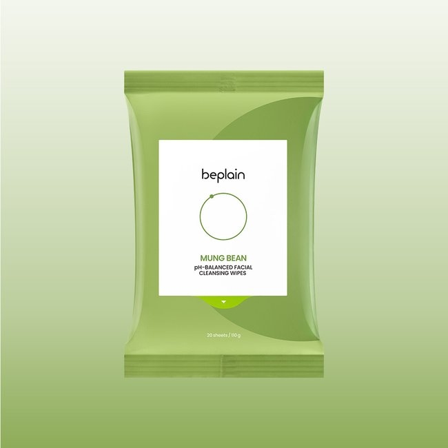 Mung Bean Ph-Balanced Facial Cleansing Wipes N1 (20p)