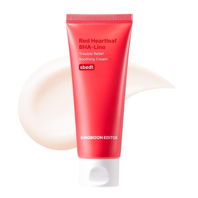 Red Heartleaf BHA-Lino Trouble Relief Soothing Cream (50ml)