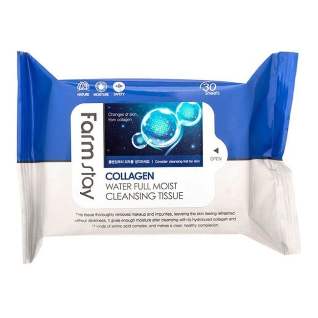 Collagen Water Full Moist Cleansing Tissue (30sheets)