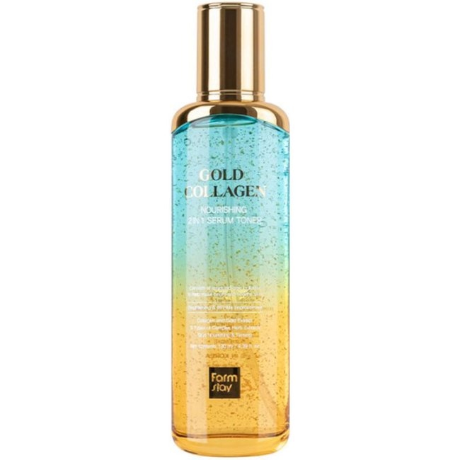 Gold Collagen Nourishing 2 In 1 Serum Toner (130ml)